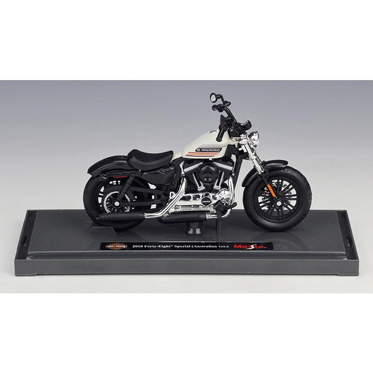 【W先生】美馳圖 Maisto 1:18 1/18 2018 Forty-Eight Special 哈雷 機車 模型-細節圖2