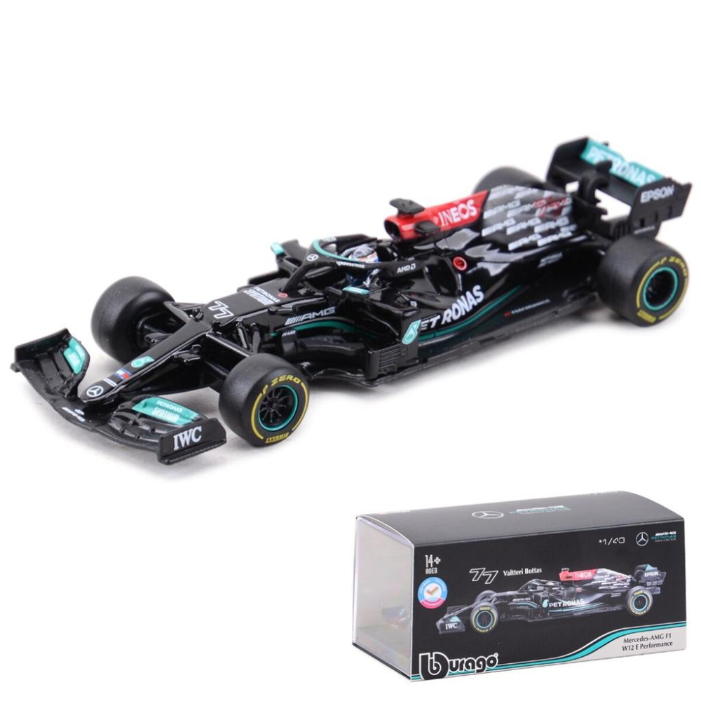 【W先生】比美高 Bburago 1:43 1/43 F1方程式賽車 壓克力展示盒 法拉利 賓士 Red Bull 模型-細節圖2