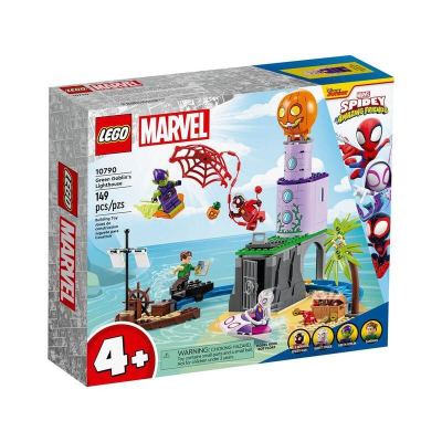 【W先生】LEGO 樂高 積木 玩具 超級英雄系列 漫威 Marvel 蜘蛛人 綠惡魔的燈塔總部 10790