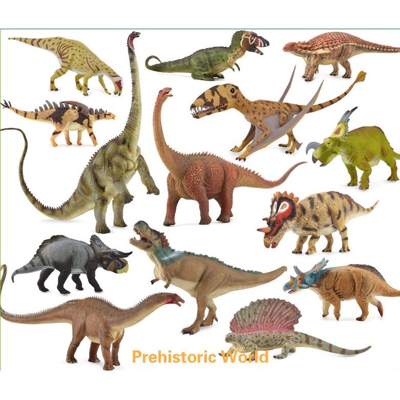 【W先生】CollectA 英國高擬真模型 恐龍模型 史前動物 劍龍 暴龍 三角龍 腕龍 迅猛龍 水怪 棘龍 甲龍 滄龍-細節圖2