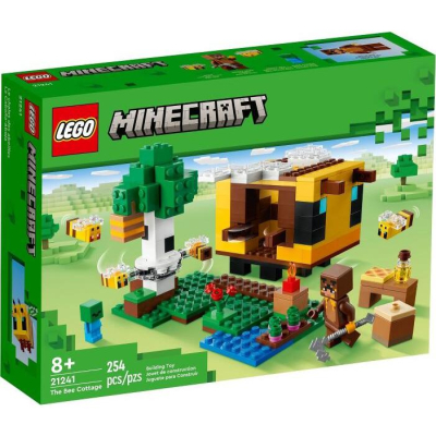 【W先生】LEGO 樂高 積木 玩具 Minecraft 創世神系列 The Bee Cottage 21241