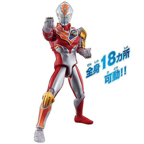 【W先生】BANDAI 超人力霸王 可動公仔 賽文加 奇跡形態 利布特 七號 閃光形態 戴納米克形態 高約16公分-細節圖3