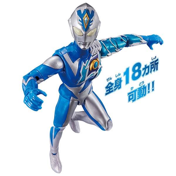 【W先生】BANDAI 超人力霸王 可動公仔 賽文加 奇跡形態 利布特 七號 閃光形態 戴納米克形態 高約16公分-細節圖6