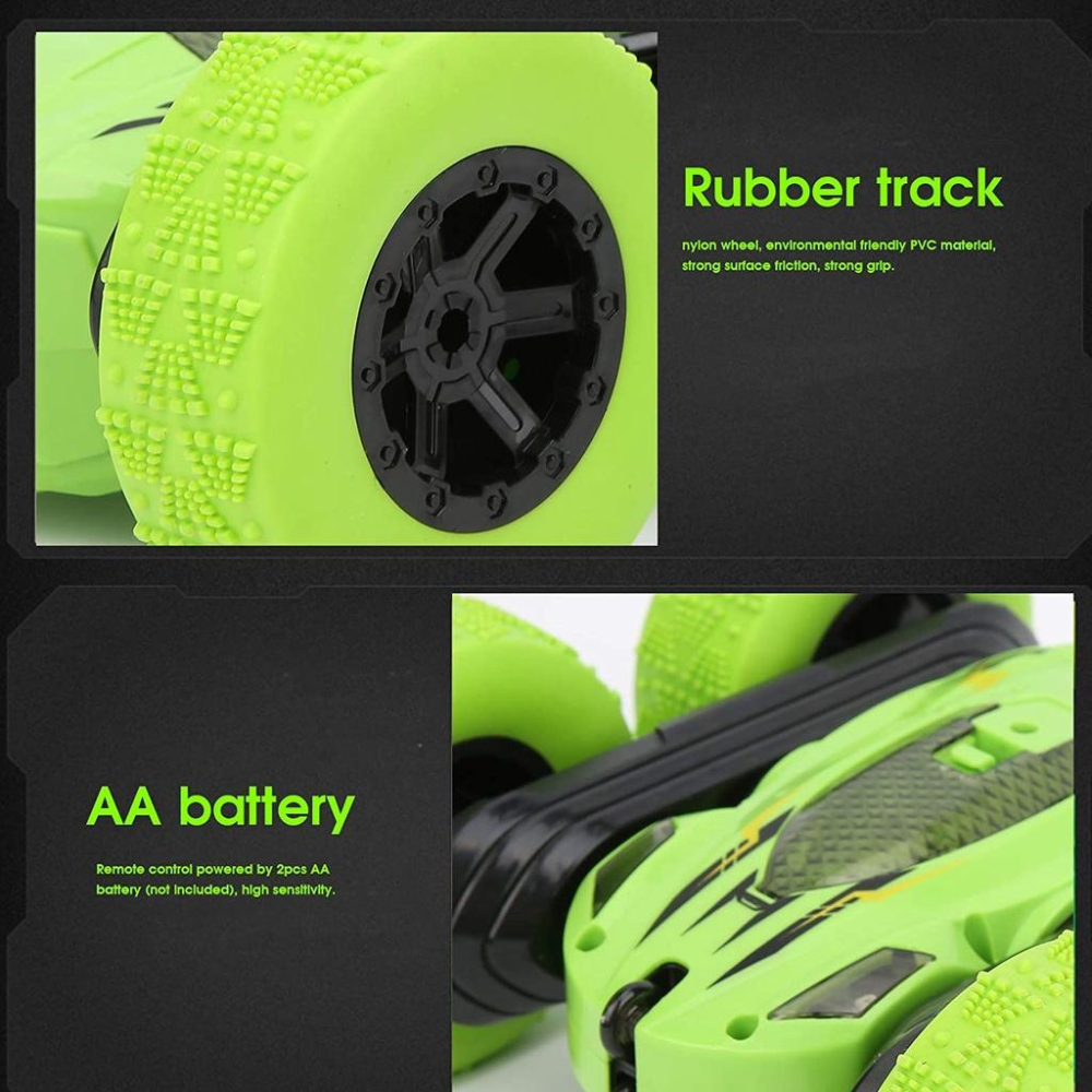 【W先生】2.4G 遙控 特技車 翻斗車 翻滾車 燈光效果 遙控車 玩具-細節圖5