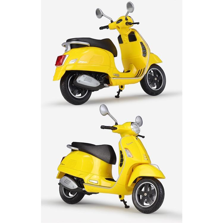【W先生】Welly 威利 1:12 1/12 偉士牌 Vespa GTS Super 重機 摩托車 機車 模型-細節圖2