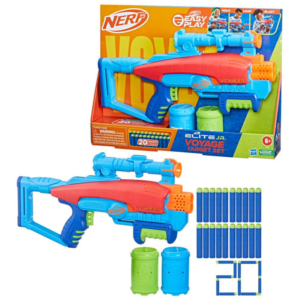 【W先生】孩之寶 NERF 小菁英系列 Elite JR 遠行者射擊器練習組 軟彈槍 HF6361-細節圖4