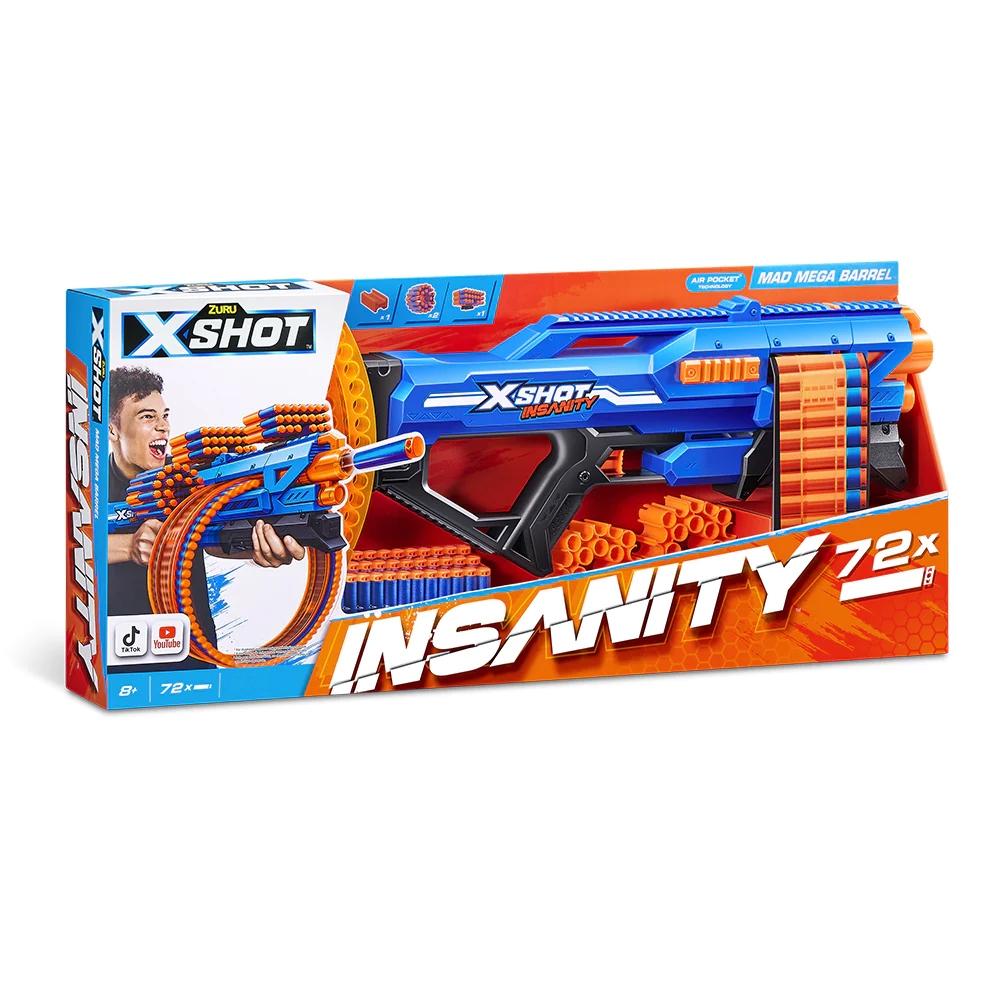【W先生】X-SHOT 狂戰士系列 暴君 瘋狂衝擊波 NERF 子彈可用 軟彈槍 泡棉子彈 ZU05084-細節圖3