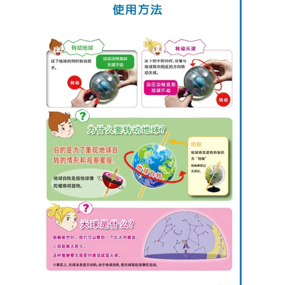 【W先生】地球儀 透明天球儀 星座對應 宇宙星空 材料包 生活科技 科學實驗 科學玩具 益智 教育 DIY 自行組裝-細節圖5