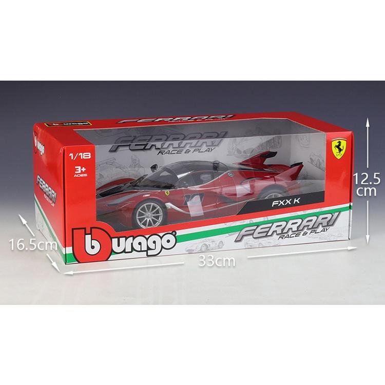 【W先生】比美高 Bburago 1/18 1:18 Ferrari 法拉利 FXX K EVO 終極馬王 模型車-細節圖8
