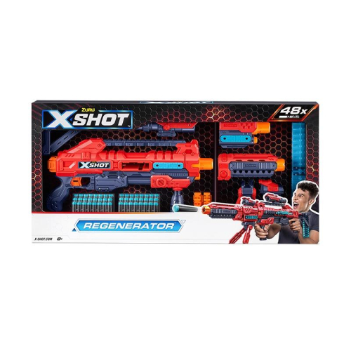 【W先生】X-SHOT 赤火系列 焰皇 自由模組 狙擊槍 NERF 子彈可用 電動槍 軟彈槍 ZU04023