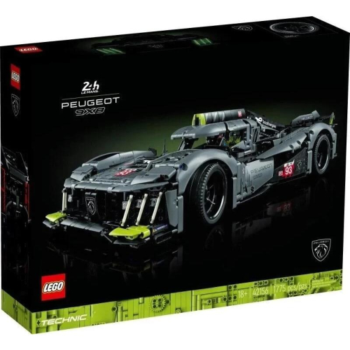 【W先生】LEGO 樂高 積木 玩具 TECHNIC 科技系列 Peugeot 9X8 超級賽車 42156