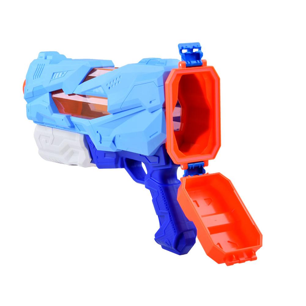 【W先生】大容量 800ml 快充水槍 一秒裝水 超威水槍 射程8公尺 加壓式水槍 噴水槍 戲水 泳池 洗澡 玩具-細節圖3