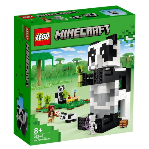 【W先生】LEGO 樂高 積木 玩具 Minecraft 創世神系列 The Panda Haven 21245