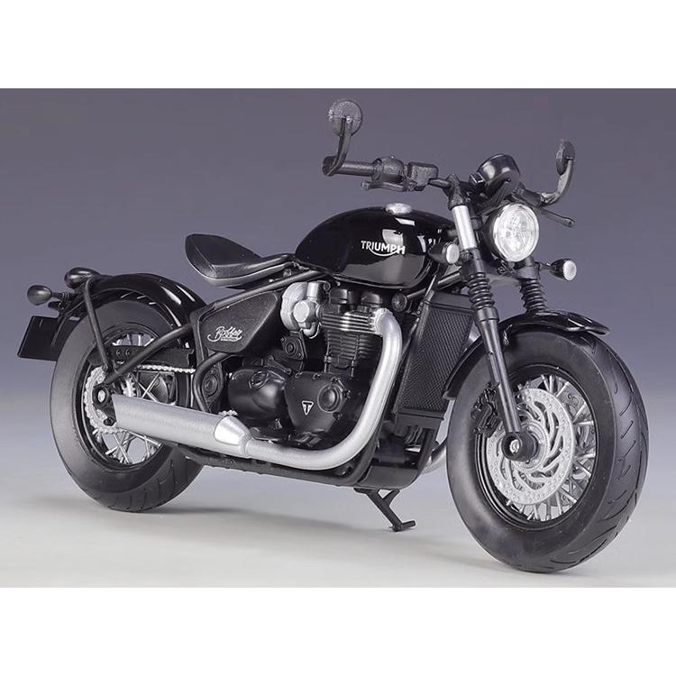 【W先生】Welly 威利 1:12 1/12 TRIUMPH BONNEVILLE BOBBER 凱旋機車 重機模型-細節圖2