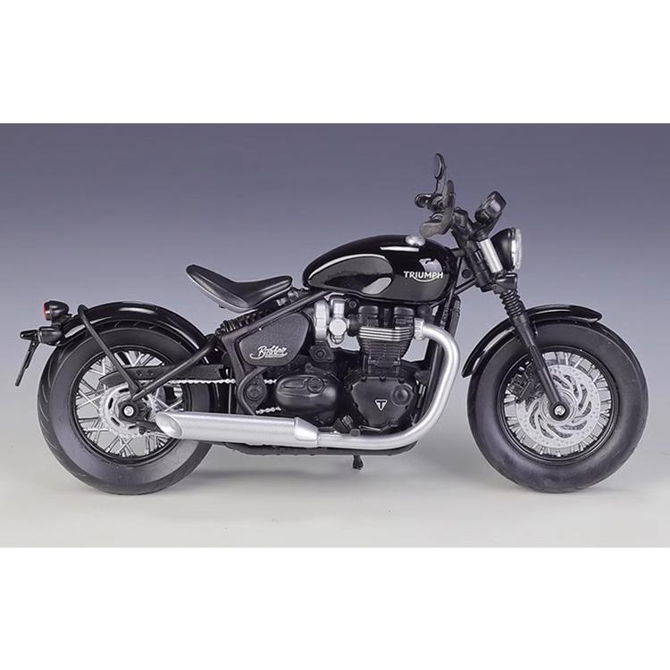 【W先生】Welly 威利 1:12 1/12 TRIUMPH BONNEVILLE BOBBER 凱旋機車 重機模型-細節圖4