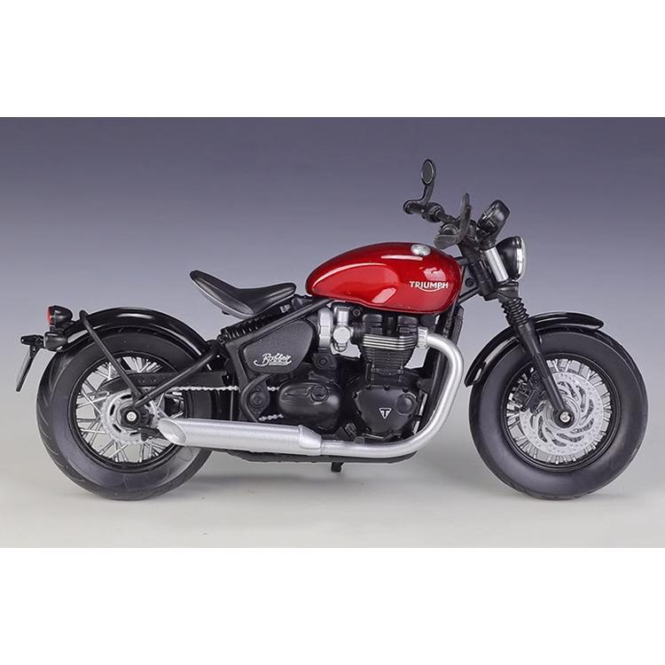 【W先生】Welly 威利 1:12 1/12 TRIUMPH BONNEVILLE BOBBER 凱旋機車 重機模型-細節圖5