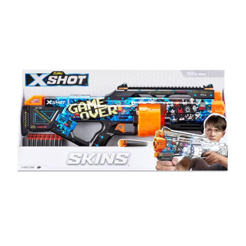 【w先生】x-shot skins 塗裝系列 火浪衝鋒 rd-15 爆震波 nerf 子彈可用 軟彈槍 zu03783