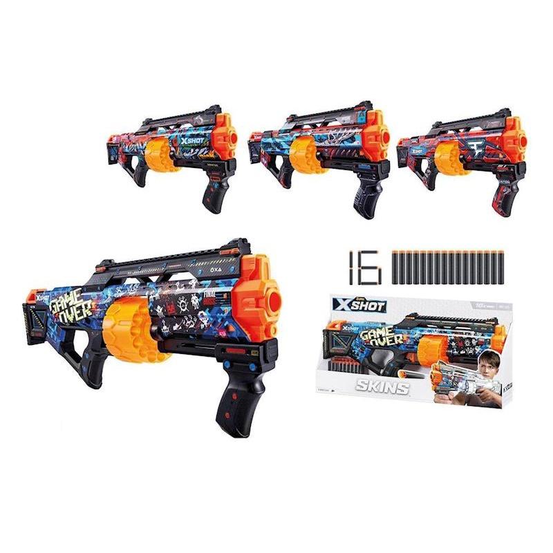 【W先生】X-SHOT SKINS 塗裝系列 火浪衝鋒 RD-15 爆震波 NERF 子彈可用 軟彈槍 ZU03783-細節圖4