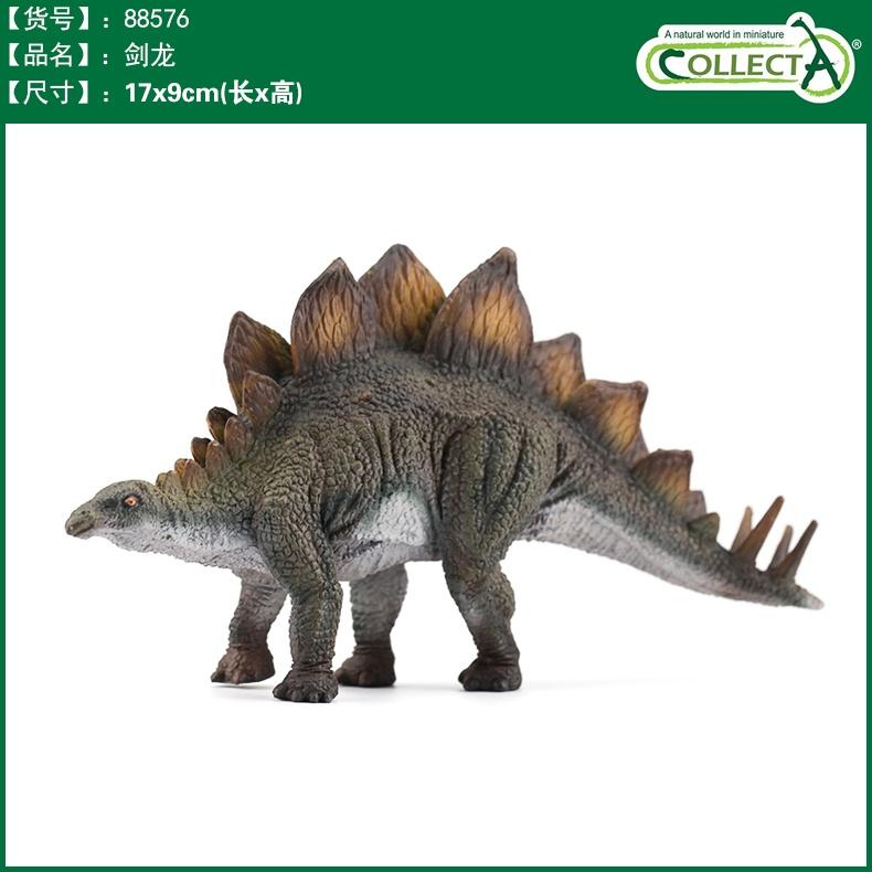 【W先生】CollectA 滄龍 棘龍 海王龍 帝王鱷 劍龍 劍齒虎 泰曼魚龍 恐龍 模型-細節圖5