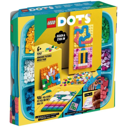 【W先生】LEGO 樂高 積木 玩具 DOTS 豆豆拼貼底板超值組 41957