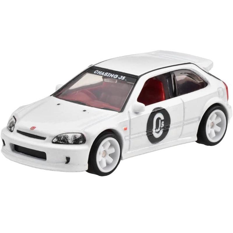 【W先生】Hot wheels 風火輪 林蔭大道 本田 Honda civic type r EK9 膠胎-細節圖2