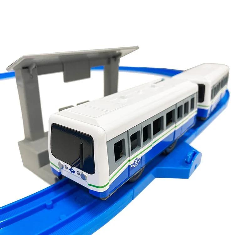 【W先生】TAKARA TOMY PLARAIL 鐵道王國 台北捷運基本組 文湖線 電動 捷運 火車 軌道-細節圖3