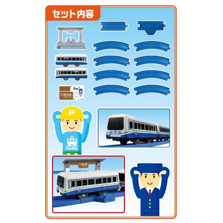 【W先生】TAKARA TOMY PLARAIL 鐵道王國 台北捷運基本組 文湖線 電動 捷運 火車 軌道-細節圖4