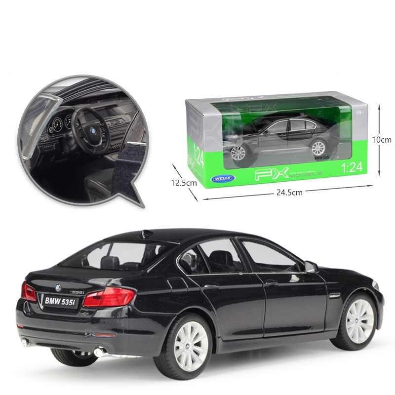 【W先生】Welly 威利 1:24 1/24 BMW 535i 金屬 合金 模型車-細節圖4