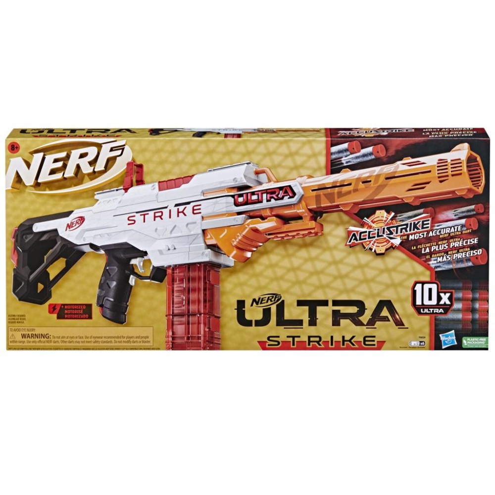 【W先生】孩之寶 NERF ULTRA 極限系列 Strike 神擊者電動射擊器 電動槍 實心保麗龍彈 HF6025-細節圖2