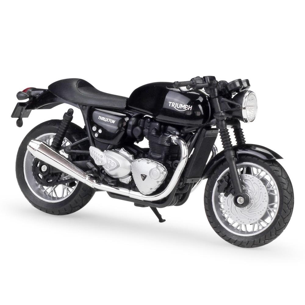 【W先生】Welly 威利 1:18 1/18 TRIUMPH THRUXTON 1200 凱旋重機 機車 模型車-細節圖2