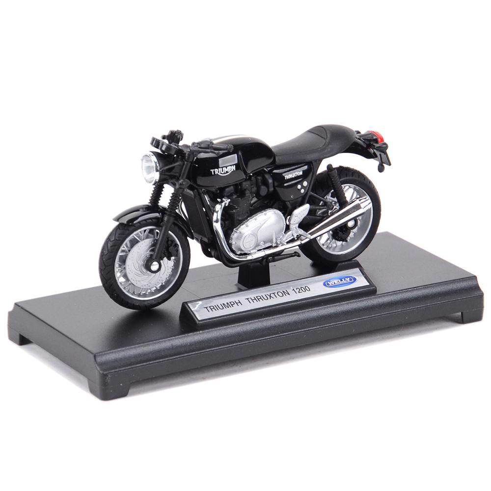 【W先生】Welly 威利 1:18 1/18 TRIUMPH THRUXTON 1200 凱旋重機 機車 模型車-細節圖4