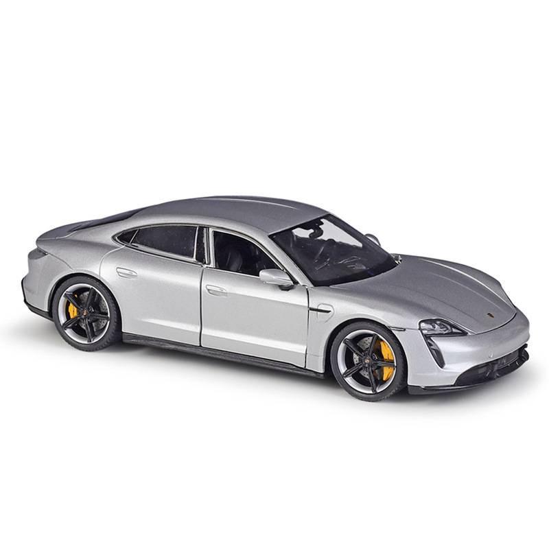 【W先生】Welly 威利 1:24 1/24 保時捷 PORSCHE Taycan Turbo S 合金 模型車-細節圖2