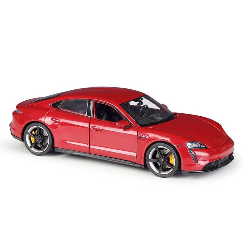 【W先生】Welly 威利 1:24 1/24 保時捷 PORSCHE Taycan Turbo S 合金 模型車-細節圖4