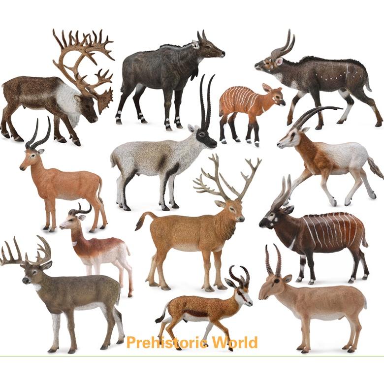 【W先生】CollectA 英國高擬真模型 野生動物模型 長頸鹿 斑馬 老虎 獅子 大象 犀牛 河馬 黑豹 樹懶 猩猩-細節圖2