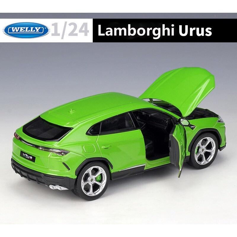 【W先生】Welly 威利 1:24 1/24 藍寶堅尼 Lamborghini Urus SUV 合金 模型車-細節圖3