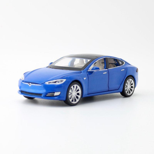 【W先生】 1:32 1/32 特斯拉 Tesla Model S 迴力車 聲光效果 合金 金屬 模型車