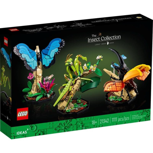 【W先生】LEGO 樂高 積木 玩具 IDEAS 昆蟲集錦 21342