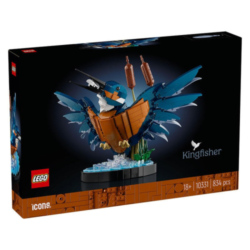 【W先生】LEGO 樂高 積木 玩具 Icons系列 翠鳥 Kingfisher Bird 10331