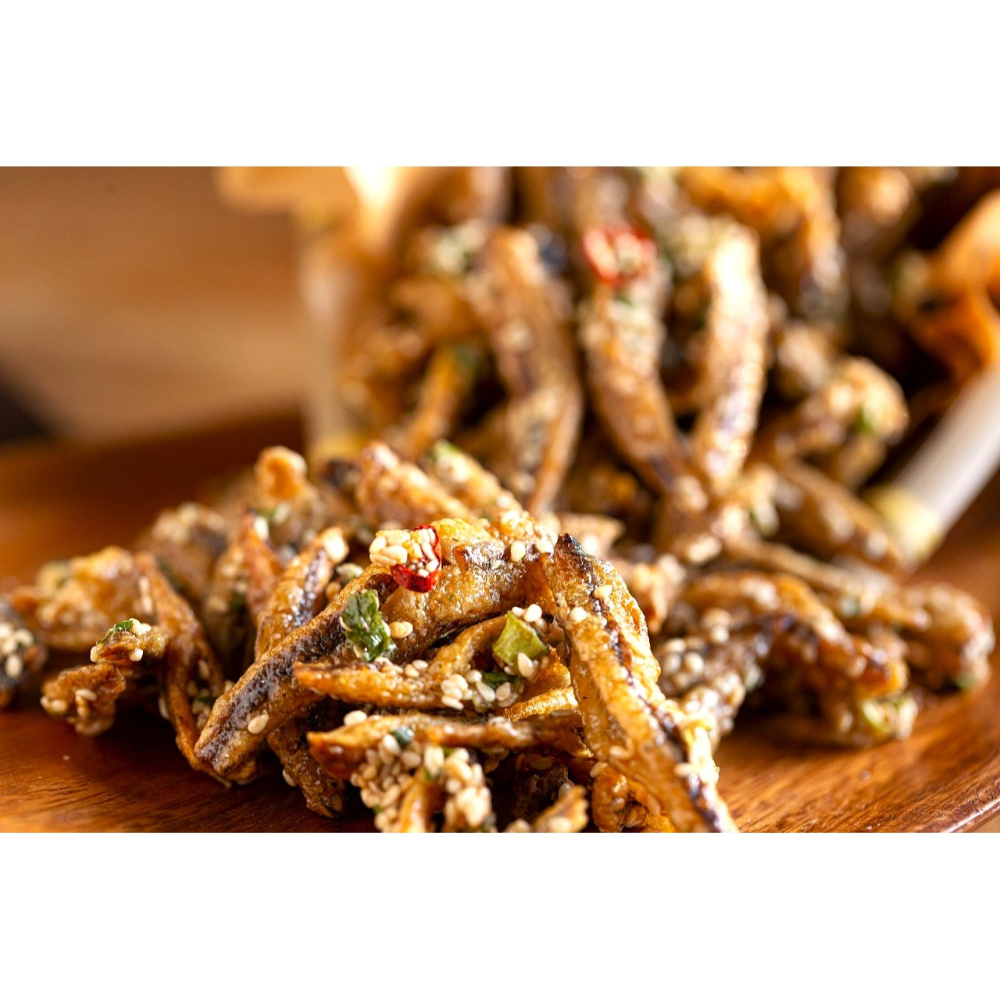 超人氣蔥燒小魚干(150g/包)，營養高鈣，東港，現貨，快速出貨，零食，伴手禮，年貨。-細節圖4