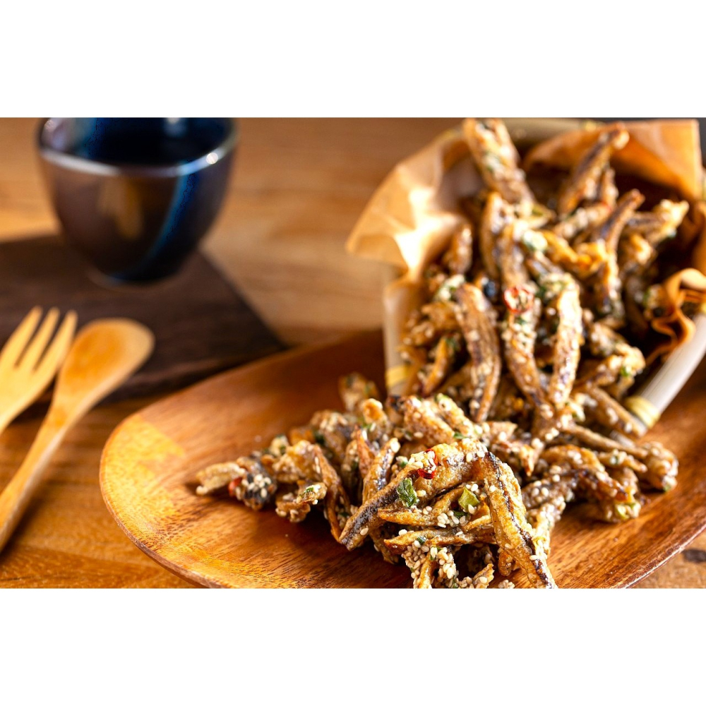 超人氣蔥燒小魚干(150g/包)，營養高鈣，東港，現貨，快速出貨，零食，伴手禮，年貨。-細節圖6