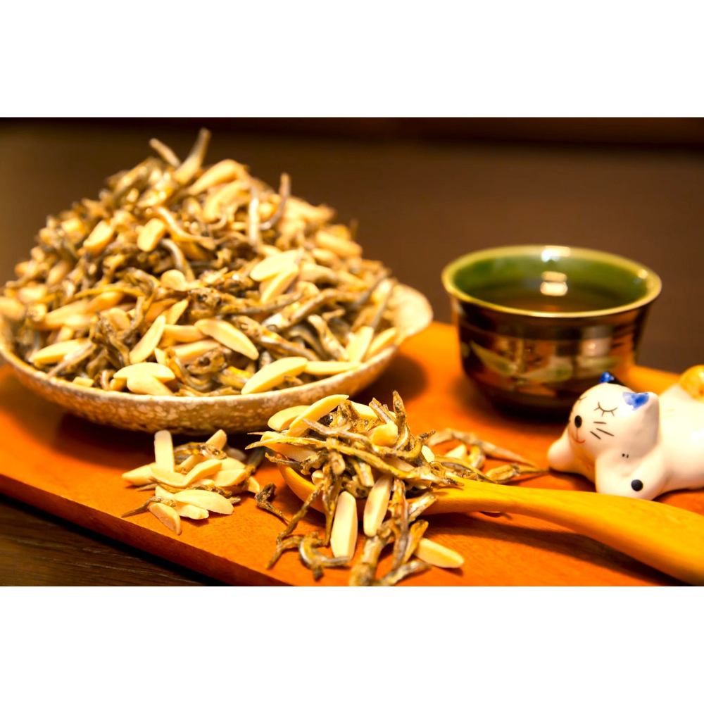 超人氣杏仁小魚干(150g/包)。東港，現貨，快速出貨，零食，伴手禮，年貨。-細節圖3