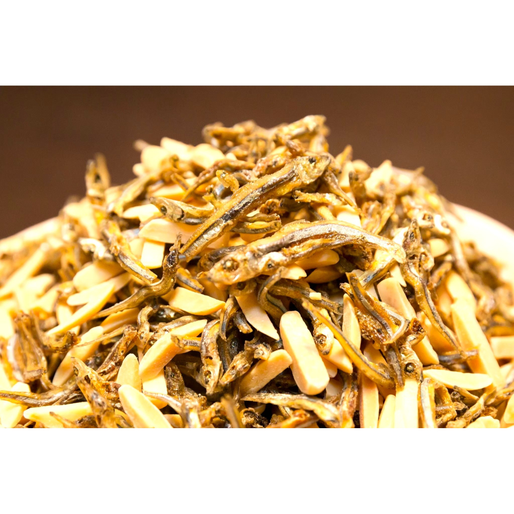超人氣杏仁小魚干(150g/包)。東港，現貨，快速出貨，零食，伴手禮，年貨。-細節圖4