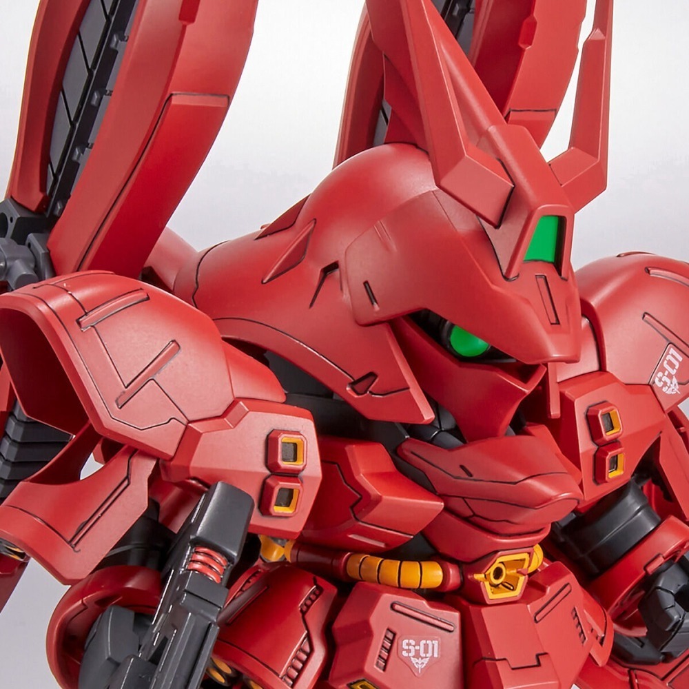 全新現貨 台魂 PB BB戰士 BB SENSHI 福岡 沙薩比 MSN-04FF SAZABI 螃蟹砲 逆襲的夏亞-細節圖3