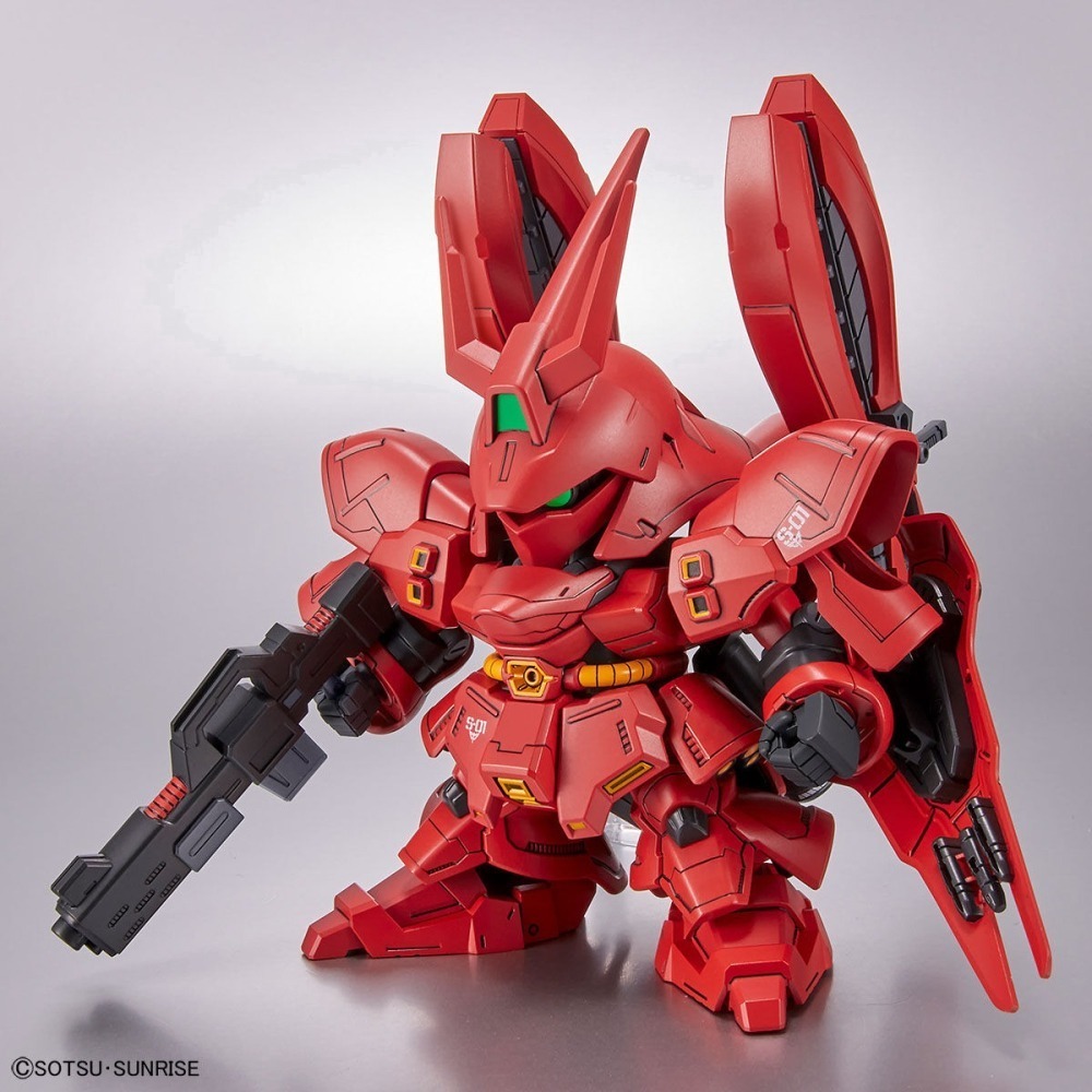 全新現貨 台魂 PB BB戰士 BB SENSHI 福岡 沙薩比 MSN-04FF SAZABI 螃蟹砲 逆襲的夏亞-細節圖4