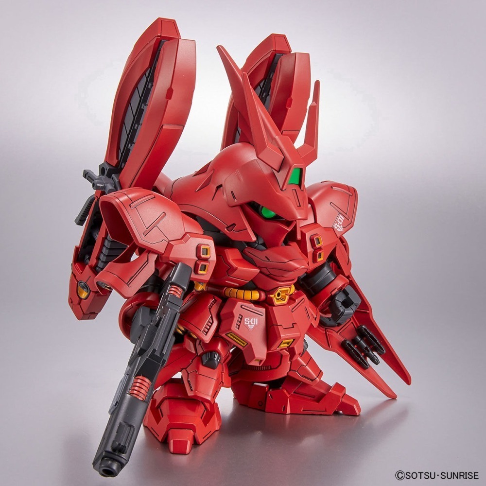 全新現貨 台魂 PB BB戰士 BB SENSHI 福岡 沙薩比 MSN-04FF SAZABI 螃蟹砲 逆襲的夏亞-細節圖6