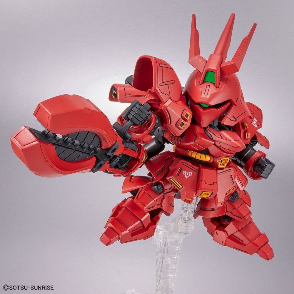 全新現貨 台魂 PB BB戰士 BB SENSHI 福岡 沙薩比 MSN-04FF SAZABI 螃蟹砲 逆襲的夏亞-細節圖7