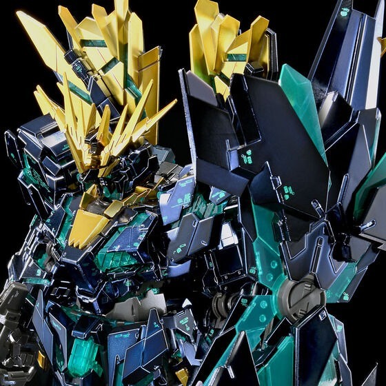 全新現貨 台魂 PB RG 1/144 獨角獸鋼彈 2號機 報喪女妖命運女神型 最終決戰規格 特殊鍍膜版-細節圖3