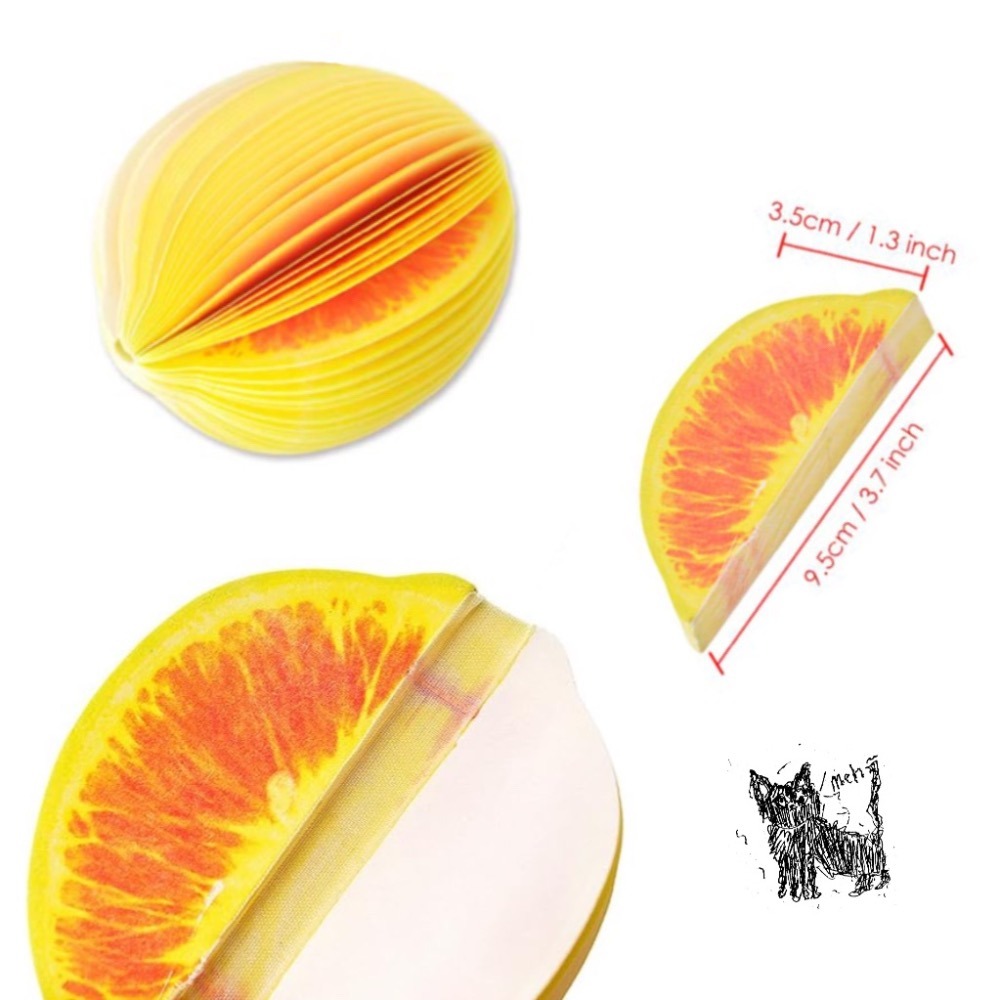 「現貨」沒事一起摘水果吧！立體水果便條紙-細節圖12