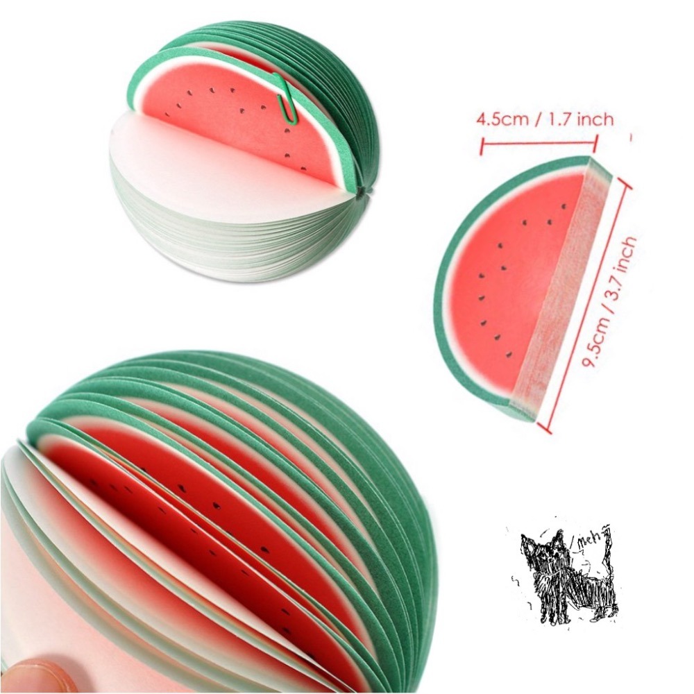 「現貨」沒事一起摘水果吧！立體水果便條紙-細節圖16