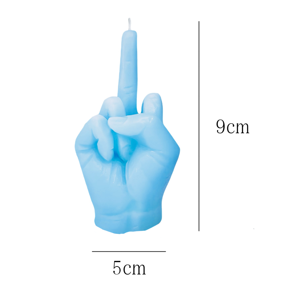 「現貨」沒事一起比個讚吧！中指蠟燭-細節圖4